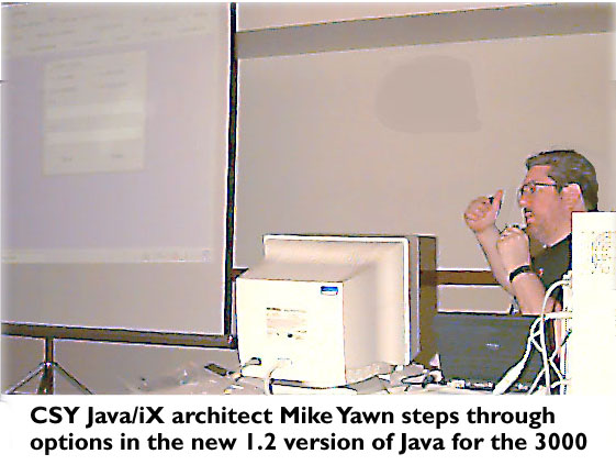 Mike Yawn with Java/iX